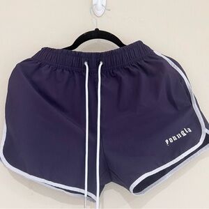 YoungLA  Dark Blue Athletic Shorts Size Small